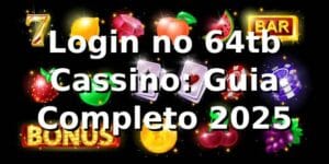 Login no 64tb Cassino: Guia Completo 2025 🚀